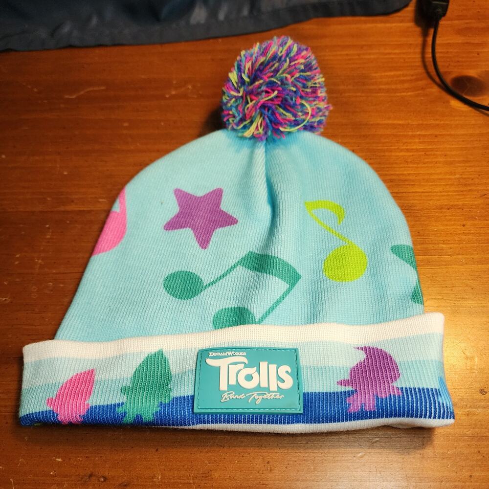 Trolls Band Together 2023 film Youth Beanie. Promotional never sold‎ in stores.